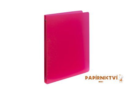 Pořadač PP A4 4kr. Opaline červená 2-154