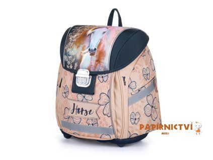 Školní batoh PREMIUM LIGHT kůň romantic 3-39921