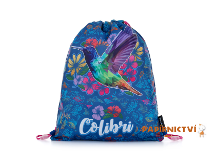 Sáček na cvičky Kolibřík 3-88622