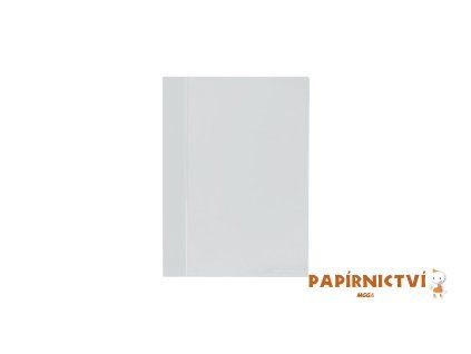 Rychlovazač A4 PVC s kapsou bílá 5-421B