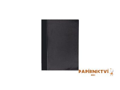 Rychlovazač A4 PVC s kapsou černá 5-421X