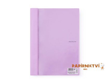 Rychlovazač A4 PVC s kapsou PASTELINI fialová 5-434