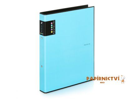 Pořadač A4 lamino R25-2kr. PASTELINI modrá 7-270