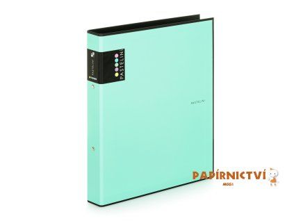 Pořadač A4 lamino R25-2kr. PASTELINI zelená 7-272
