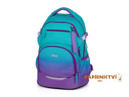 Školní batoh OXY Ombre Blue - pink 9-78225