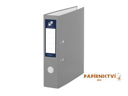 Pořadač A4 poloplast páka 7cm SCONTO šedý 9-966