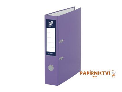 Pořadač A4 poloplast páka 7cm SCONTO fialový 9-968