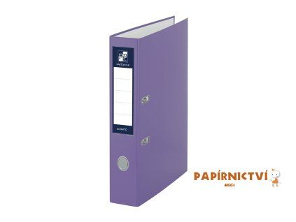 Pořadač A4 poloplast páka 5cm SCONTO fialový 9-996