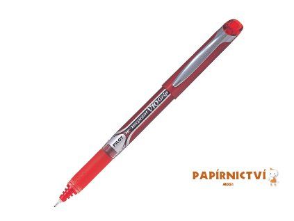 Pilot, Roller Hi-Tecpoint V10 Grip, 1.0, červená