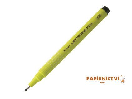 Pilot, Liner LetteringPen, 0.3-2.0, limetková