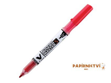 Pilot, Popisovač na bílé tabule VBoardMaster S, 0.8, (UF) ultra tenký, červená