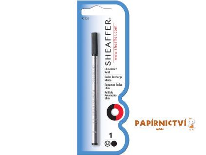Sheaffer, Náplň do Rollerů Slim, černá, blistr