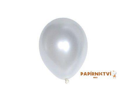 Balónek CONCORDE 23cm, sáček 12ks, mix metalických barev A261