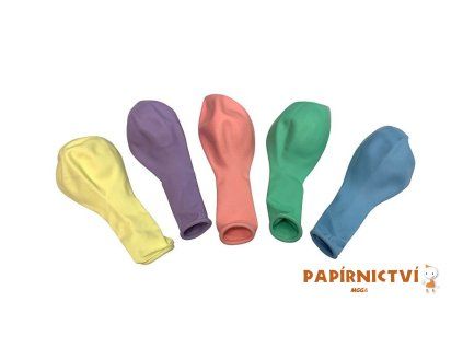 Balónek CONCORDE 23cm, sáček 12ks, mix pastelových barev A262
