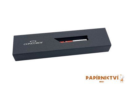 Kuličkové pero CONCORDE Focus, 1,0mm, krabička, červené tělo A14681