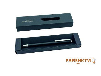 Kuličkové pero CONCORDE Zara, 1,0mm, krabička, černé tělo A14700