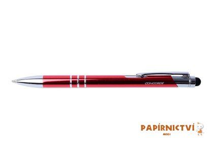 Kuličkové pero CONCORDE Soft, 0,8mm, dotykové, asort A3560