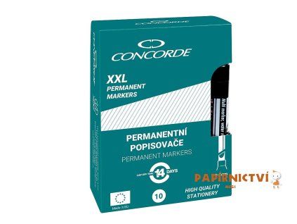 Popisovač CONCORDE 11 XXL, permanentní, 1-4mm, černá A65745