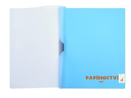 Spisové desky CONCORDE A4 s bočním klipem, pastel modrá A80131