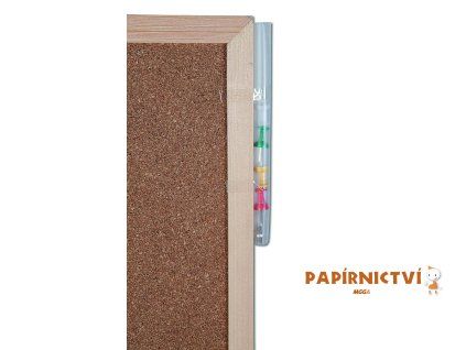 Korková tabule CONCORDE 60 x 90cm, vyztužená, oboustranná A0456