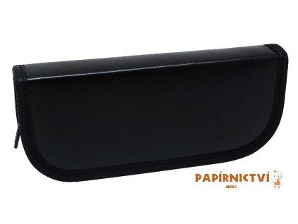 Pouzdro CONCORDE velké, koženka, černé A99701-1