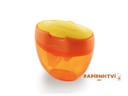 Ořezávátko KEYROAD TRI Plus, plast, oranžové A518-3