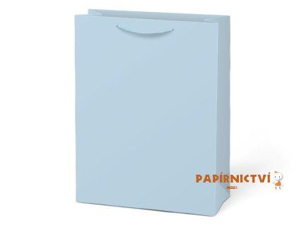 Taška MFP dárková T 5 kraft 260x320x100 modrá světlá 5252945