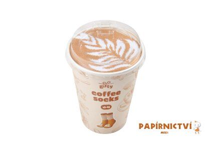 Gifty - Ponožky 43-45 Gifty - COFFEE LATTE 1042642