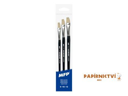 Štětec MFP plochý set 3 ks 8,10,12/577C 6340111