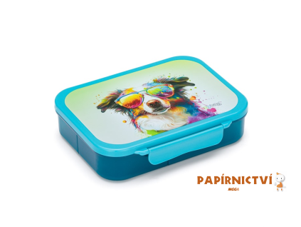Box na svačinu s přihrádkami Pes 6-85126