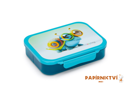 Box na svačinu s přihrádkami Šnek 6-85326