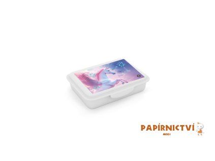 Box na svačinu s přihrádkou Pegas 9-58226