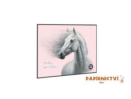 Desky na číslice kůň romantic 3-93926
