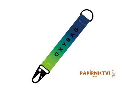 Krátká klíčenka s karabinkou Ombre boy 6-72626