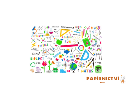 Podložka na stůl PP 58x38cm School 5-90026