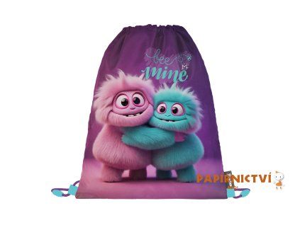 Sáček na cvičky Monster 3-10226