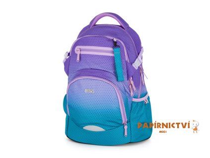 Školní batoh OXY Ombre Blue - Pink 9-78226
