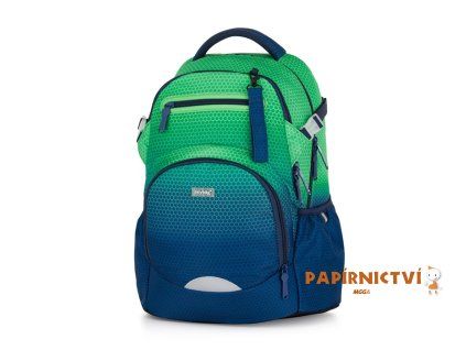 Školní batoh OXY Ombre Green 9-79526