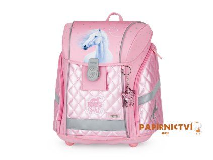 Školní batoh PREMIUM LIGHT kůň romantic 3-39926