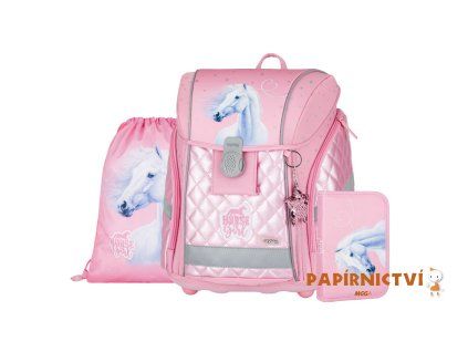 Školní set 3ks PREMIUM LIGHT kůň romantic 0-13726
