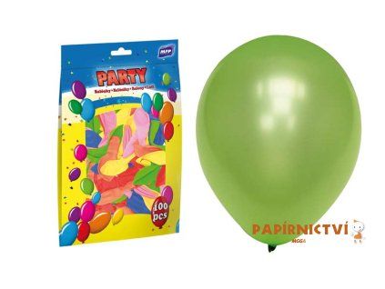 Balónek nafukovací neon 23cm mix 8000103