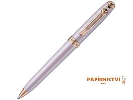 SHEAFFER, Kuličkové pero Prelude Mini Emily in Paris, růžové se srdcem a krystal