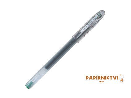 PILOT, Gelový roller Super Gel, 0.5, (F) tenký, zelená