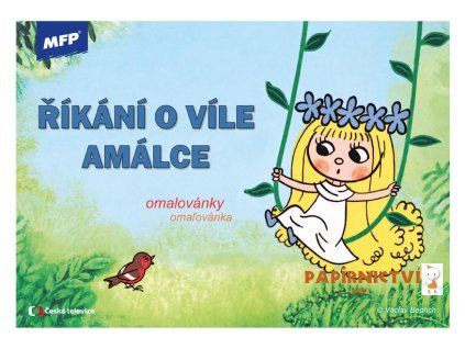Omalovánky MFP A4 Víla Amálka