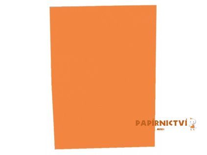 Kreslící karton A3 225g oranžová