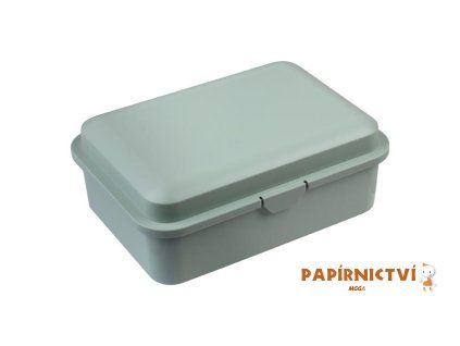 Svačinový box - vysoký 180x130x70 - sv. zelený 1043061