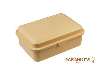 Svačinový box - vysoký 180x130x70 - žlutooranžový 1043062