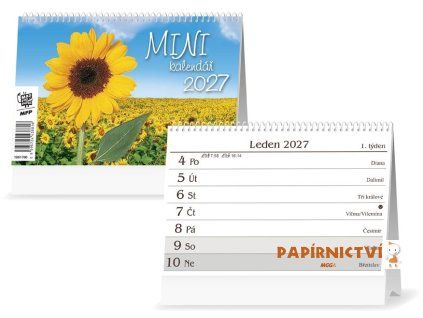 Kalendář 2027 stolní Mini 1061760