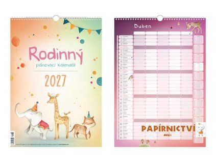 Kalendář 2027 nástěnný Rodinný 1061738