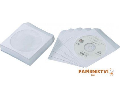 Obálka papírová na CD/DVD s okénkem